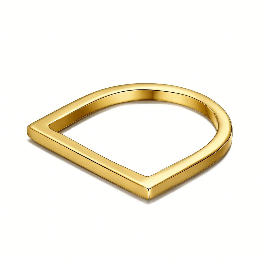 Dainty Gold Stacking Rings – Waterproof & Non-Tarnish, Set of 3-5