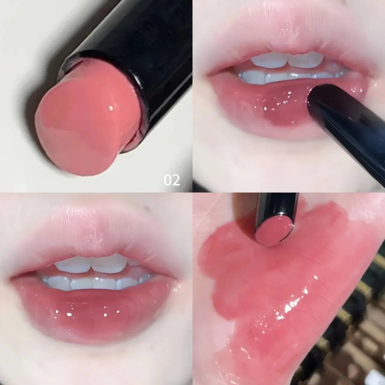 Herorange Mirror Lipstick, Super Pigmented, Non-Sticky, Non-Smudging, Easy to Apply, Long-Lasting, Not Easy to Fade, Moisturizing and Hydrating, Glossy Lipstick, Christmas Gift theelegancejewellery