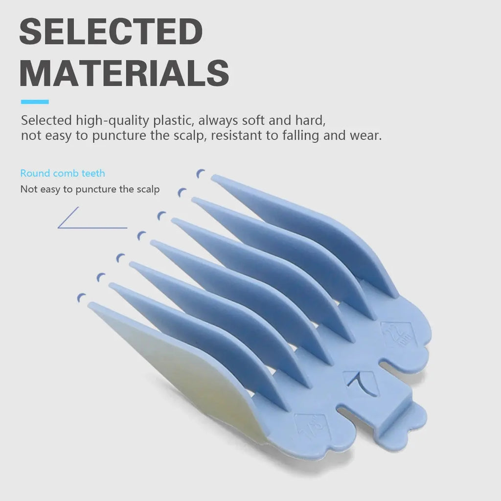 10Pcs Hair Clipper Guards Barber Accessories Professional Trimmer Attachment Limit Combs Replacement Guards Set